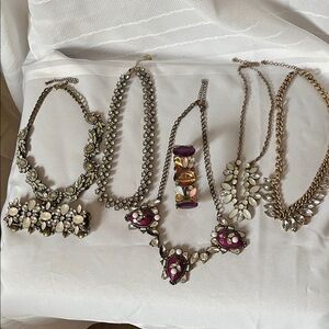 Target Multi-Color Necklace Collection & 2 bracelet